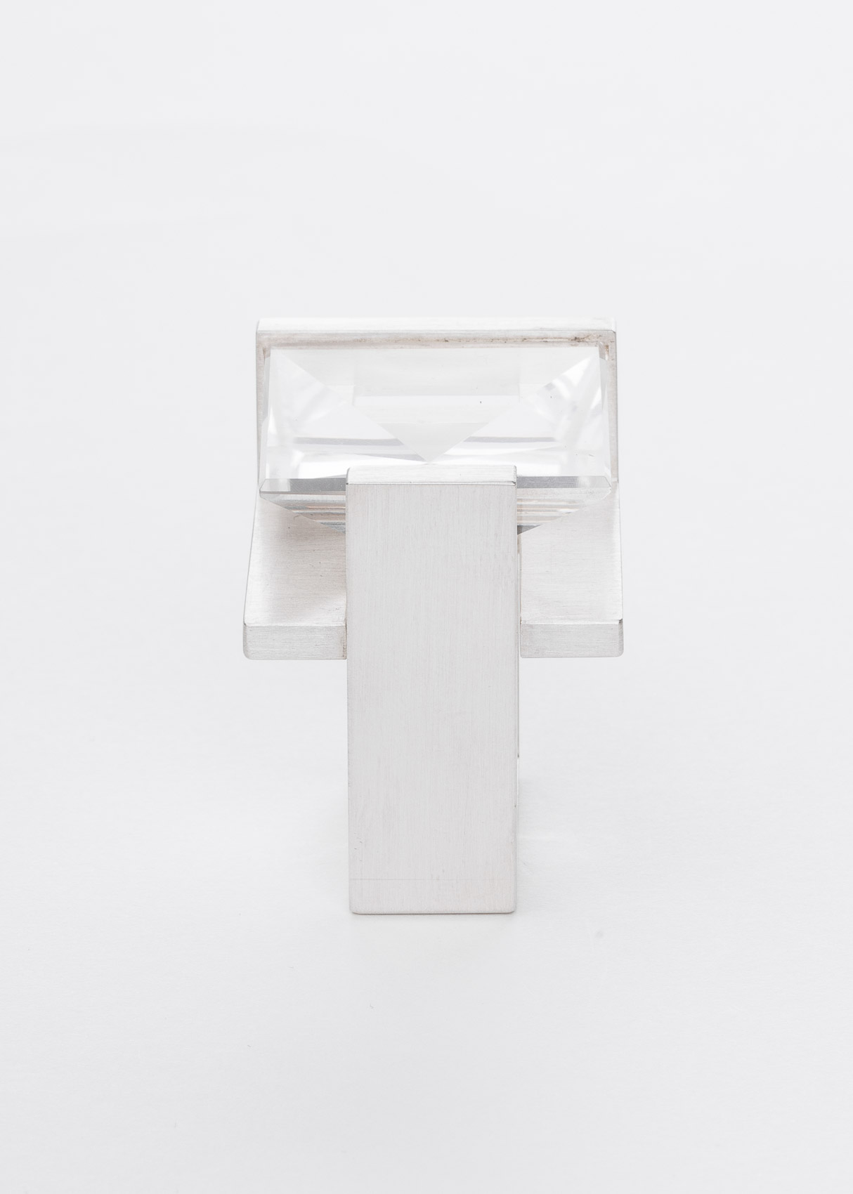 Bauhausring mit Bergkristall – Bild 2