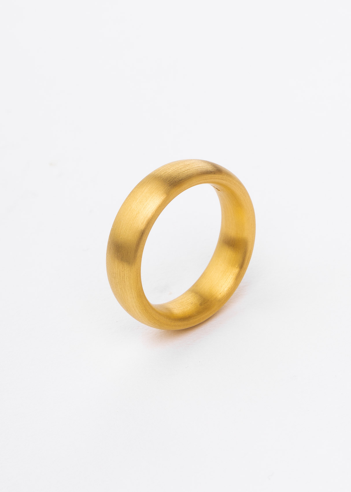 schmaler Ring, oval